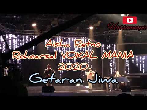 Aisha Retno padu suara time rehearsal Vokal Mania 2020!!