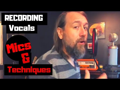 Recording Vocals - Different Mics and Techniques - In the Shed with Fred