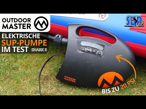 Elektrische SUP-Pumpe "The Shark" im Test: NIE MEHR Boards von Hand aufpumpen?! | Outdoor Master