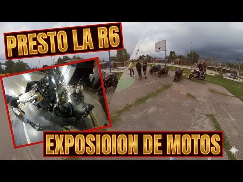 PRESTO LA R6/PRUEBO CF 450/EXPOSICION: R6, NINJA 400, Z500, RZ25 Y CG 150 STUNT