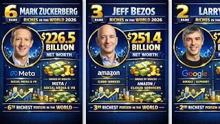 Top 11 Richest People in the World 2026 | Billionaire Ranking & Net Worth