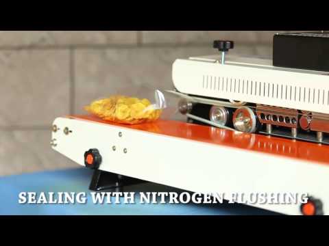 Smart Model Continuous Sealer with Gas Flushing & SS Bodyhing