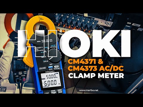 Hioki CM4371 and CM4373 ACDC Clamp Meter