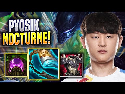 PYOSIK IS A BEAST WITH NOCTURNE! - Pyosik Plays Nocturne JUNGLE vs Hecarim! | Preseason 2023