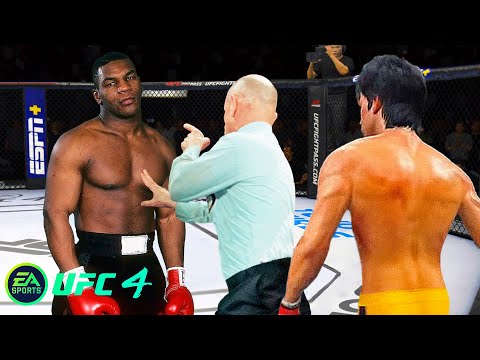 UFC4 Bruce Lee vs Iron Mike Tyson EA Sports UFC 4 PS5