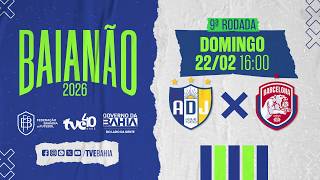 JEQUIÉ 1X1 BARCELONA | PARTIDA COMPLETA | #BaianãoNaTVE 22/02/2026