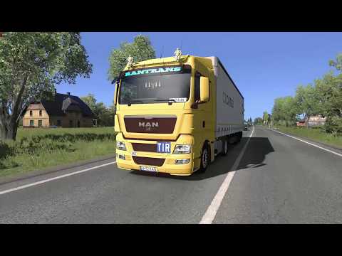 [ETS2] Euro Truck Simulator 2 1.33 - Beyond the Baltic Sea - MAN TGX  - Riga to Sankt Petersburg