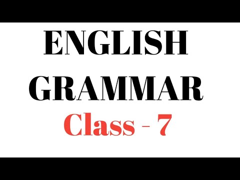 ENGLISH GRAMMAR -- TENSES (PAST TENSE)