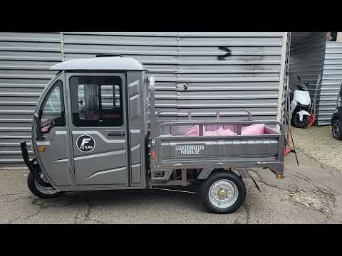 Your questions I answer Electric cargo tricycle CargoPower Cabin Charging, gear shift Heating