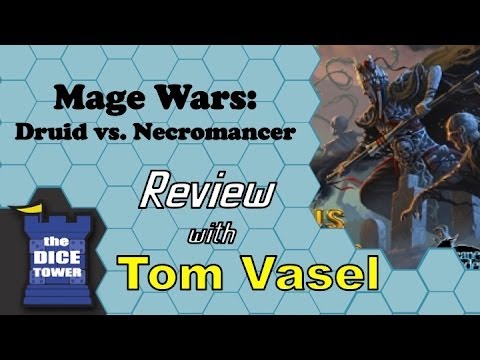 Dice Tower Reviews: Mage Wars: Druid vs. Necromancer