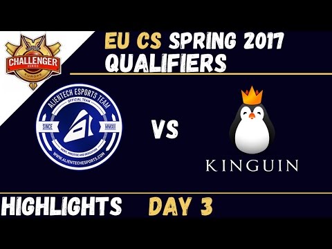 AT vs TK | Highlights | EU CS Qualifier 2017 Day 3 | Alientech eSports vs Team Kinguin