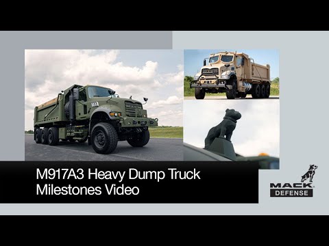 M917A3 Heavy Dump Truck - Milestones