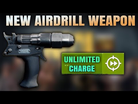 UNLIMITED CHARGE WITH NEW AIRDRILL SHOOTER WEAPON IN THE WALKING DEAD NO MAN'S LAND!