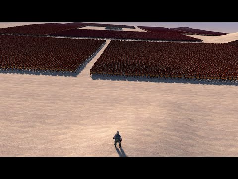 Can Chuck Norris Rescue Elven Huntress from 65.000 Spartans ? Ultimate Epic Battle Simulator