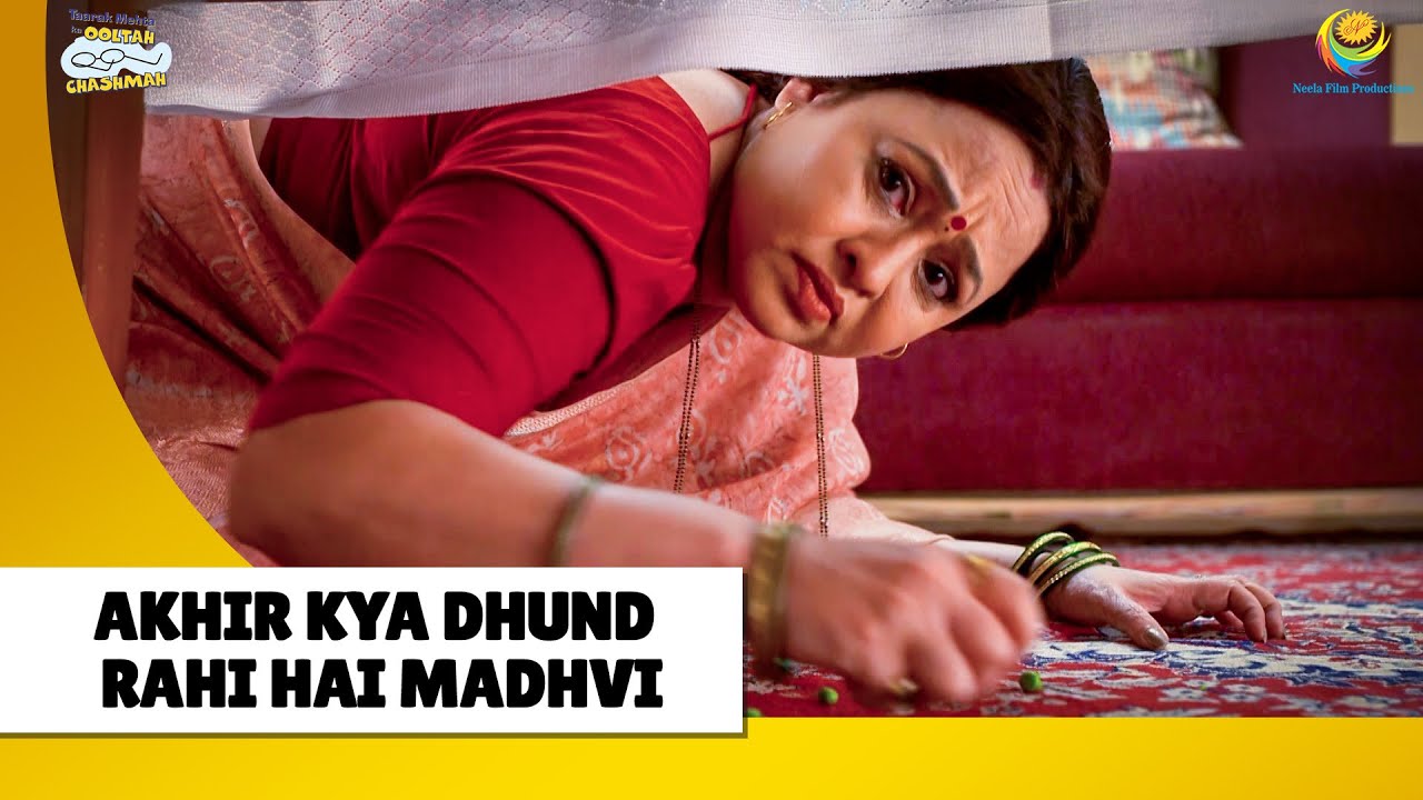 Akhir kya dhund rahi hai madhvi? | Haste Raho Hasate Raho| Taarak Mehta ka Ooltah Chashmah