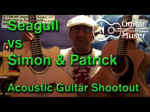 Seagull vs Simon & Patrick - a mini jumbo shootout! Acoustic guitars