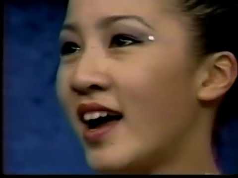 Michelle Kwan 1996 Worlds LP Salome + FLuff + Interview US TV