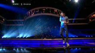 X Factor Denmark 2010 - Thomas synger Coldplay "Viva la Vida" - LIVE SHOW 1 [HQ]