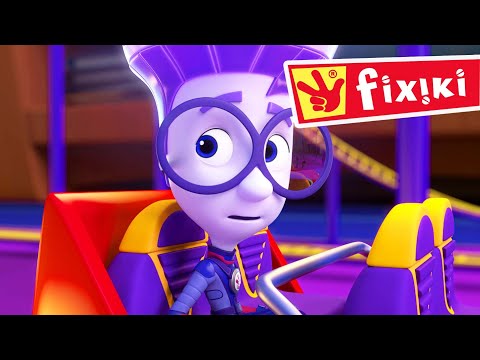 Fixiki în română | Nolik și Digit construiesc Roller Coaster | EPISOD NOU | Desene animate