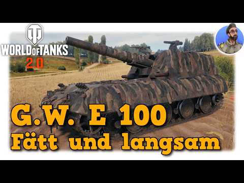 World of Tanks - G.W. E 100 - Fätt & Langsam - Arty Alltag
