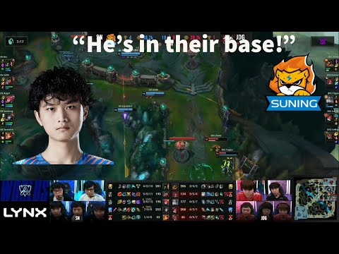 SN Huanfeng's Insane Jhin Ultimate vs JDG - Worlds 2020!!