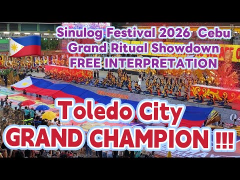 Sinulog 2026 TOLEDO CITY GRAND WINNER CHAMPION FI Ritual Showdown Cebu Festival Dance & Costume