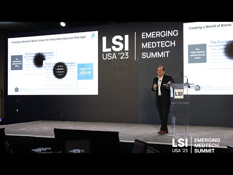 Lloyd Diamond Presents Pixium Vision at LSI USA '23