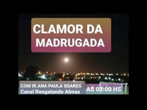 🔴23/06/22- ORAÇÃO DA MADRUGADA  COM IR.ANA PAULA SOARES🙏