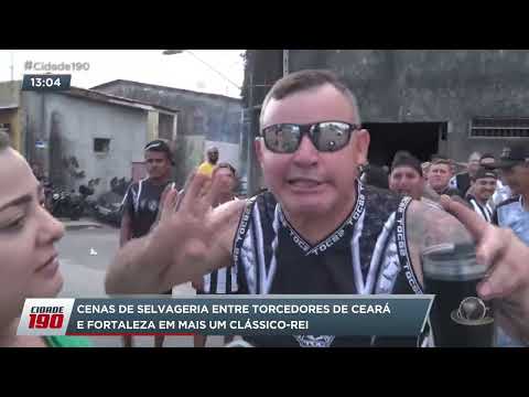 Scenes of savagery between Ceará and Fortaleza fans in yet another Clássico-Rei (King's Classic).