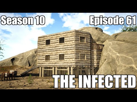 The Infected S10E61 - Finishing the cave entrance and working on lights