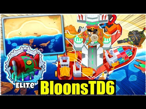 DIE VOR DER KÜSTE ELITE BOSS TAKTIK! - Bloons TD6 [Deutsch/German]