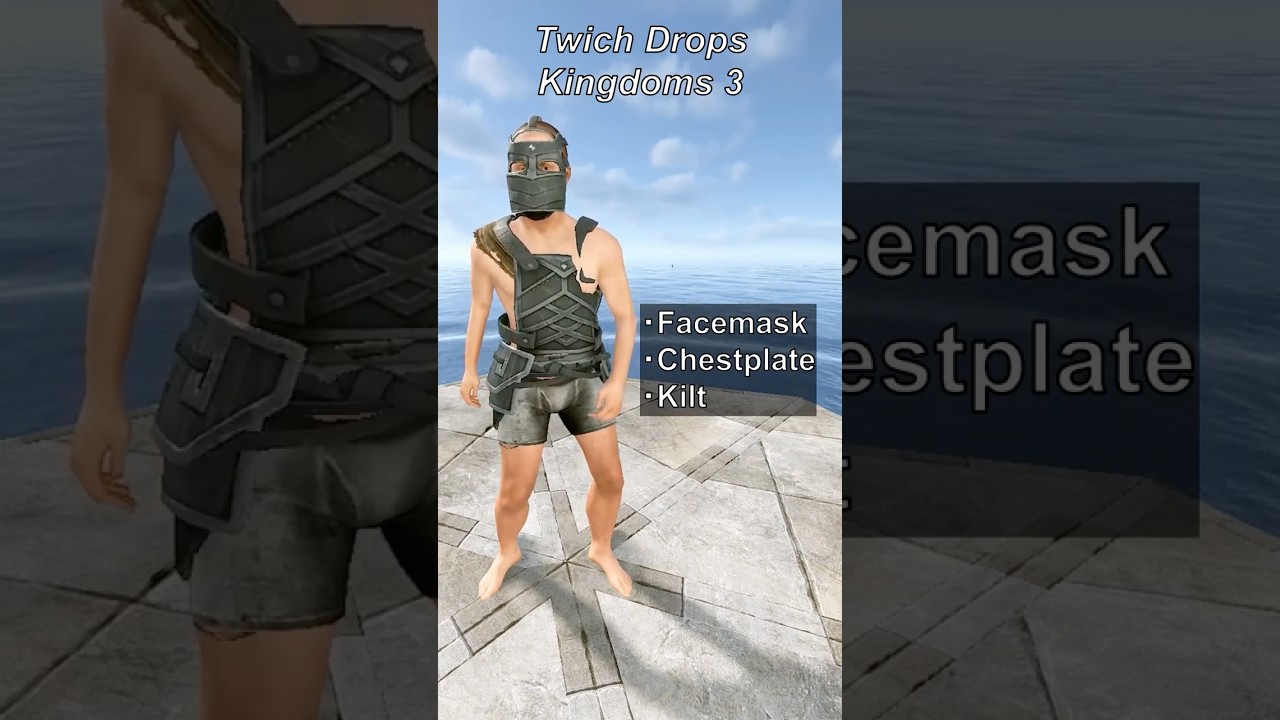 Rust Twitch Drops – Kingdoms 3 Armor Skin Showcase!