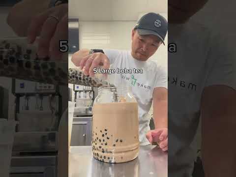 Will you buy it for $35? #boba #giant #bobatea #bubbletea #drink #yummy