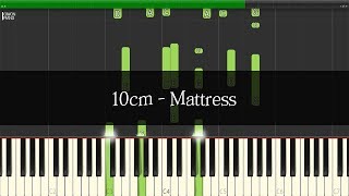 10cm - 매트리스 (Mattress) 1절 마스터하기 | 신기원 피아노 튜토리얼 Piano Tutorial