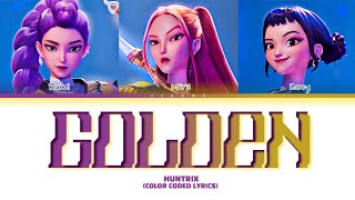 Download lagu HUNTRIX 'Golden' Lyrics (HUNTRIX Golden 가사) Color Coded Lyrics mp3
