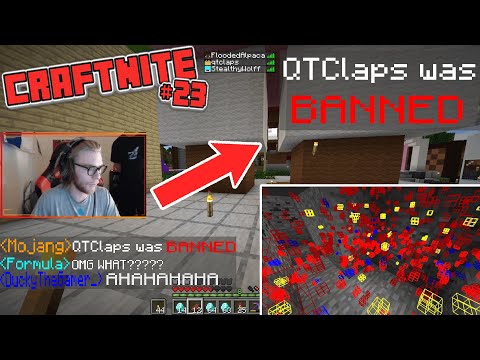 Craftnite #23 WE CAUGHT HIM *CHEATING* (He's Banned)