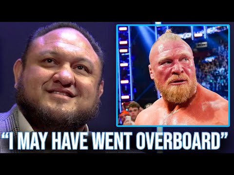 Samoa Joe On Promos With Brock Lesnar