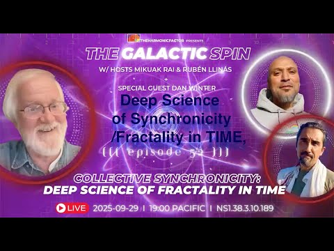 Deep Science of Synchronicity /Fractality in TIME, Galactic Spin- HarmonicFactor w/Dan,Mikuak &Ruben
