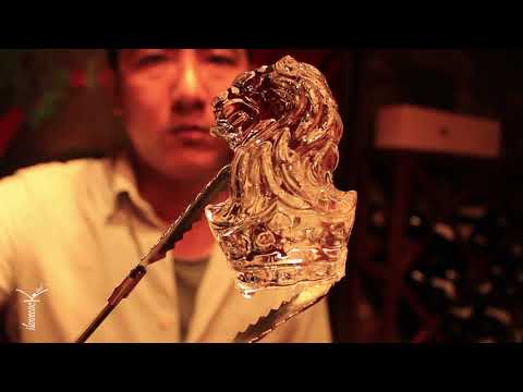 Ice Press With Ritz-Carlton Logo Shape