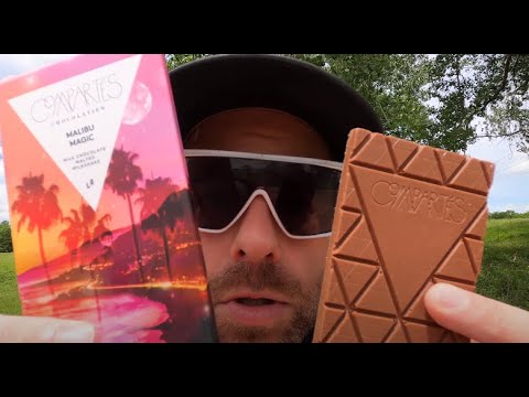 Compartes - Malibu Magic Malted Milk Chocolate Bar Review