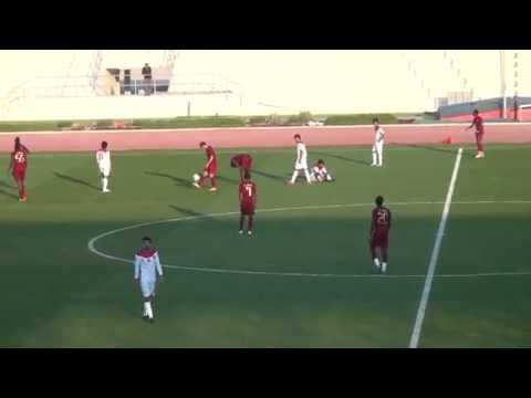 sidibe with el jaish young vs koweit team