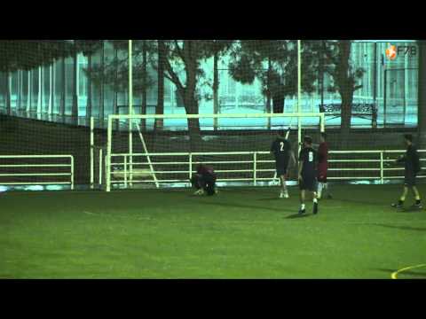 Fútbol 7 Bravo.  Segunda GII Jornada 20.  Nottingham 1 - 1 Geografía G