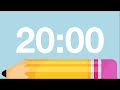 20 Minute Cute Back to School Timer (Chimes Alarm at End)