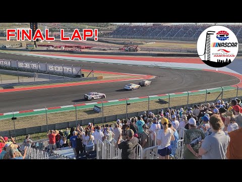 The INSANE Final Lap of the NASCAR Cup Race at Circuit of the Americas! | 2022 Texas Grand Prix