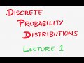 Introduction Random Variables Expected Value Discrete Probability Distributions Biostatistics
