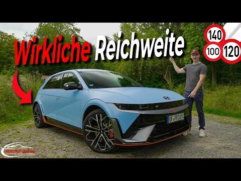 Hyundai IONIQ 5 N | Range test with 650 hp on the highway