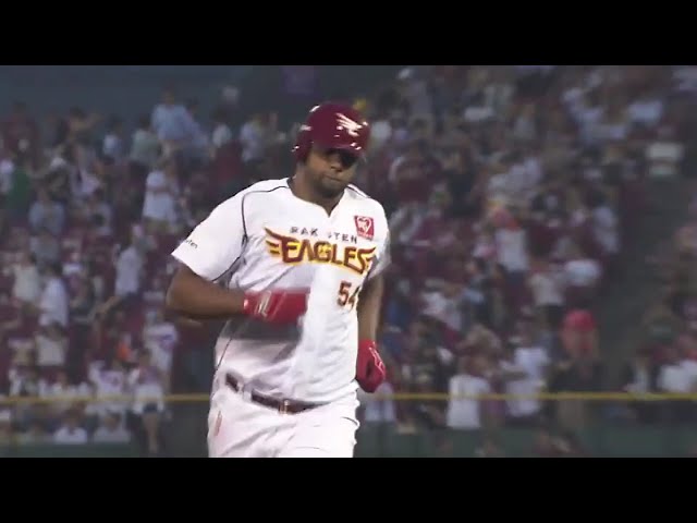 【3回裏】外野手は一歩も動けず… イーグルス・ペゲーロの完璧な18号ソロ!! 2017/6/30 E-H