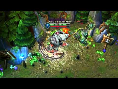 League Of Legends - Bloodfury Renekton Skin Spotlight