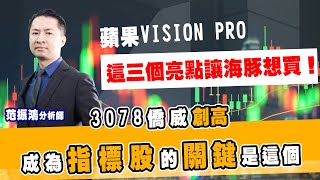 蘋果Vision Pro這三個亮點讓海豚想買！ 3078僑威創高，成為指標股的關鍵是這個 (圖)