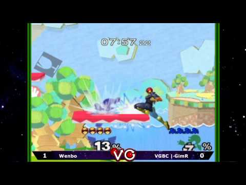 S@X weekly - 2.12.2013 - VGBC GimR (G&W.Sheik) Vs. Wenbobular (Falcon) Melee Singles Grand Finals